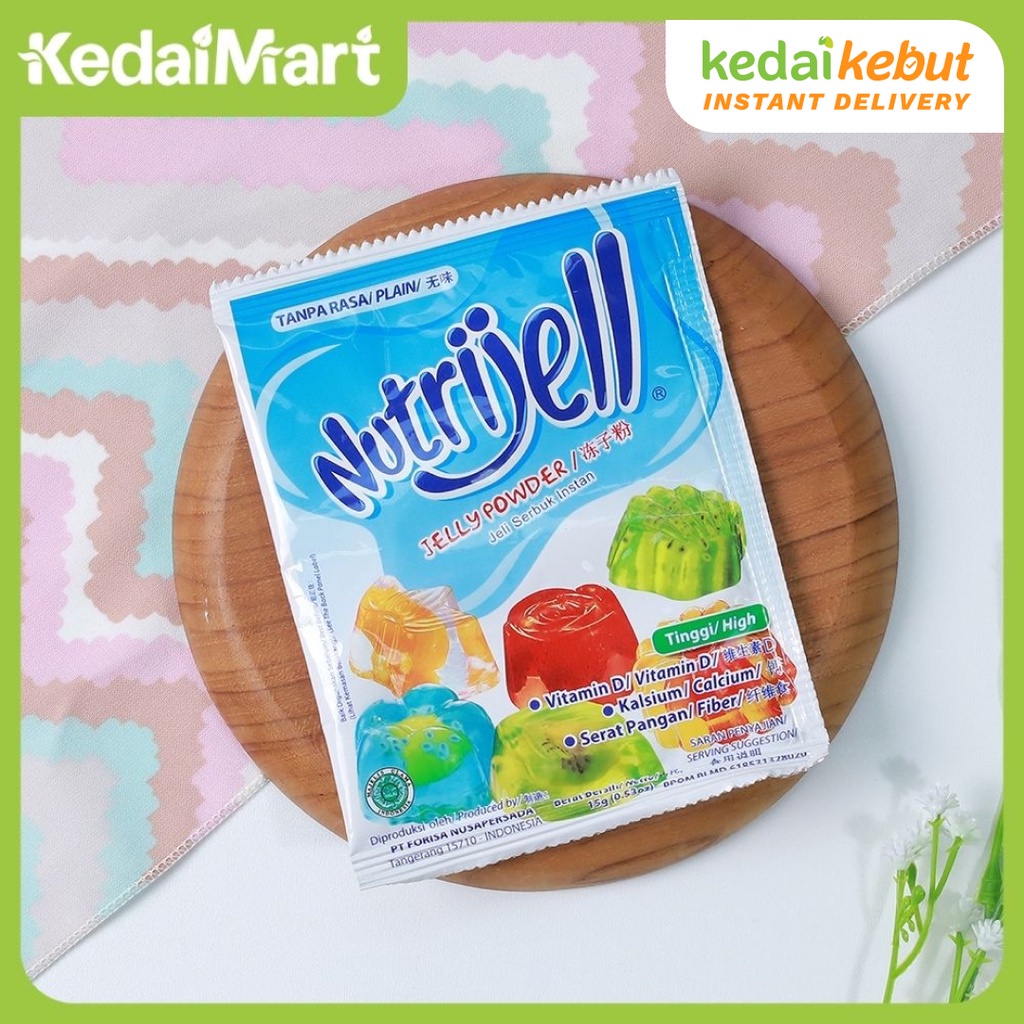 

Jelly Powder Nutrijell Plain 15 Gram