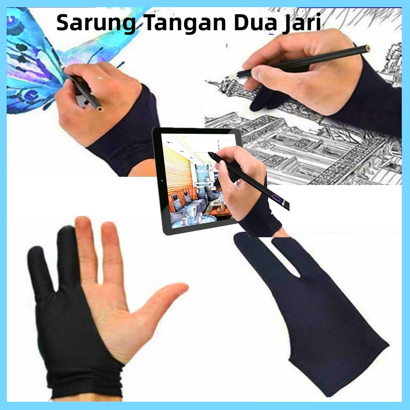 HOT Sarung Tangan Stylus Pen Sarung Tangan Drawing Sarung Tangan Gambar Glove  Tablet Design COD