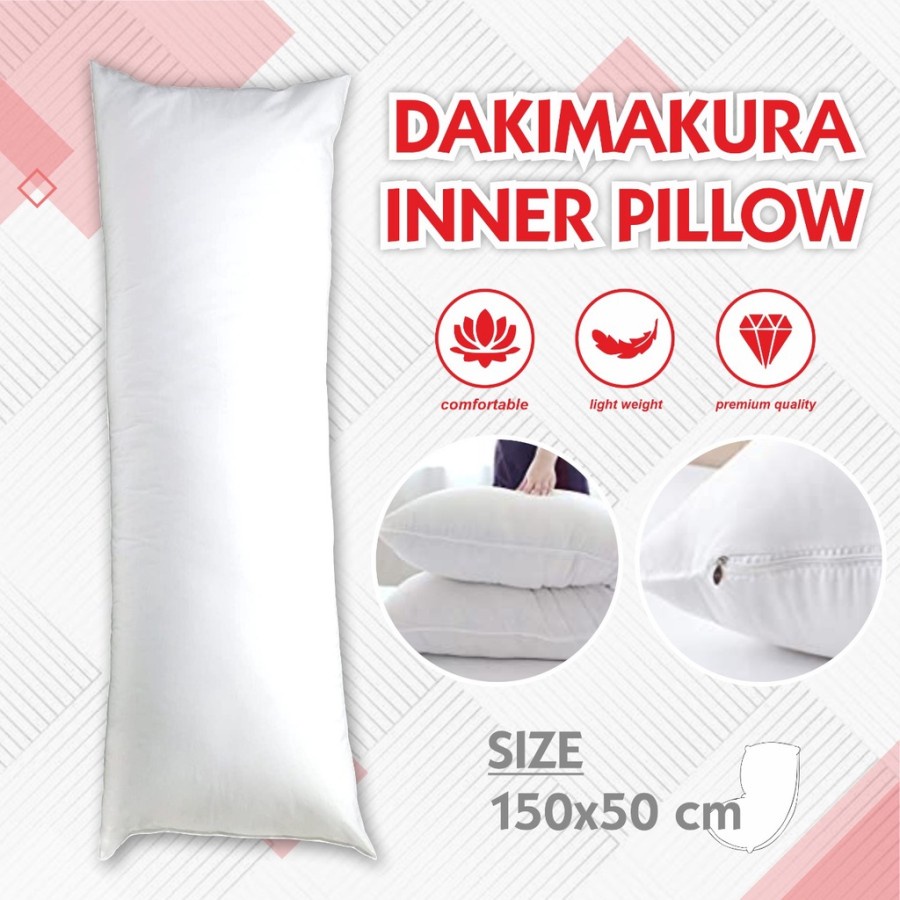 Isi guling Dakimakura silicon 150x50cm