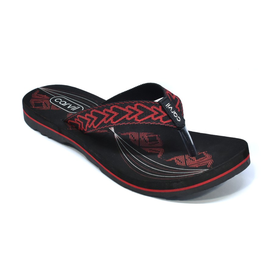 Carvil Sandal Wanita VELOVE-L Sendal Jepit Flat Teplek Spons Murah 100% Original