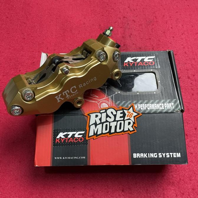 Kaliper KTC 6 piston gold