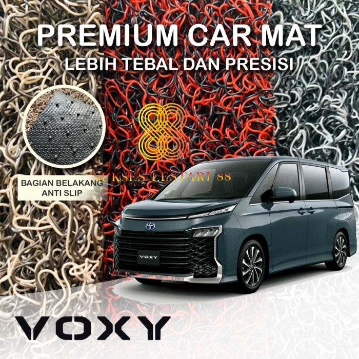 Karpet Mobil Premium TOYOTA VOXY Mie Bihun 2 Warna