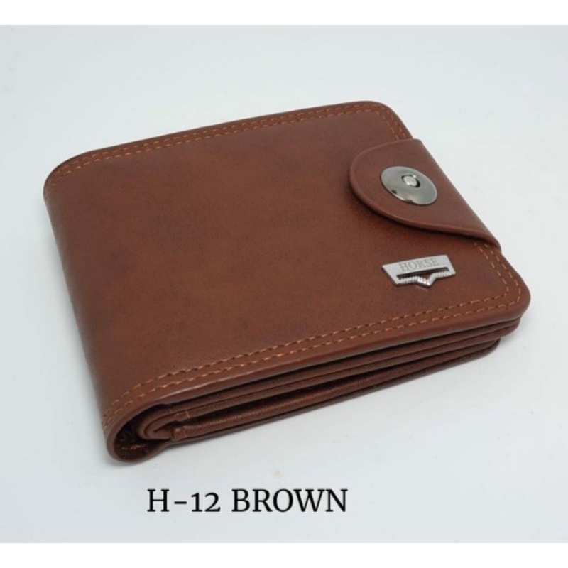 Dompet lipat Kulit Pria Dompet Kulit Kualitas PREMIUM H-12 free box