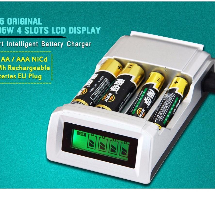 Charger Baterai AAA Charger Baterai AA Ces Baterai 4 Slot Charger Baterai 4 Slot A2 AA atau A3 AAA C
