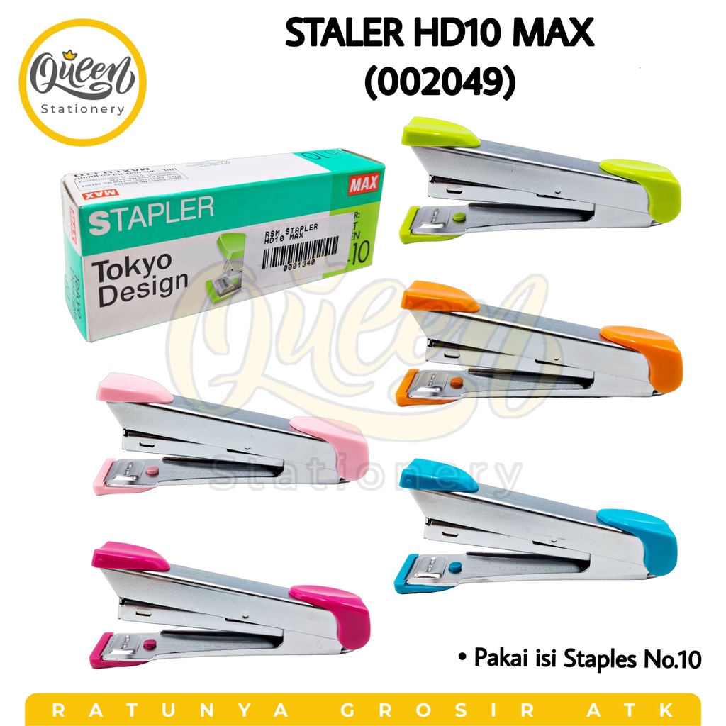 

1 PCS STAPLER HD10 MAX STAPLES STEPLES JEPRETAN KECIL (002049)