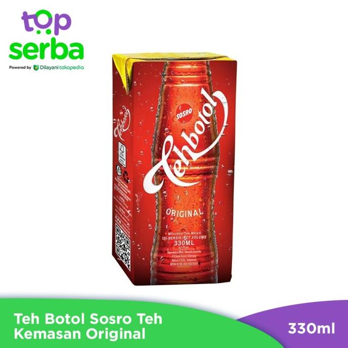 

Teh Botol Sosro Teh Kemasan Original 330 mL