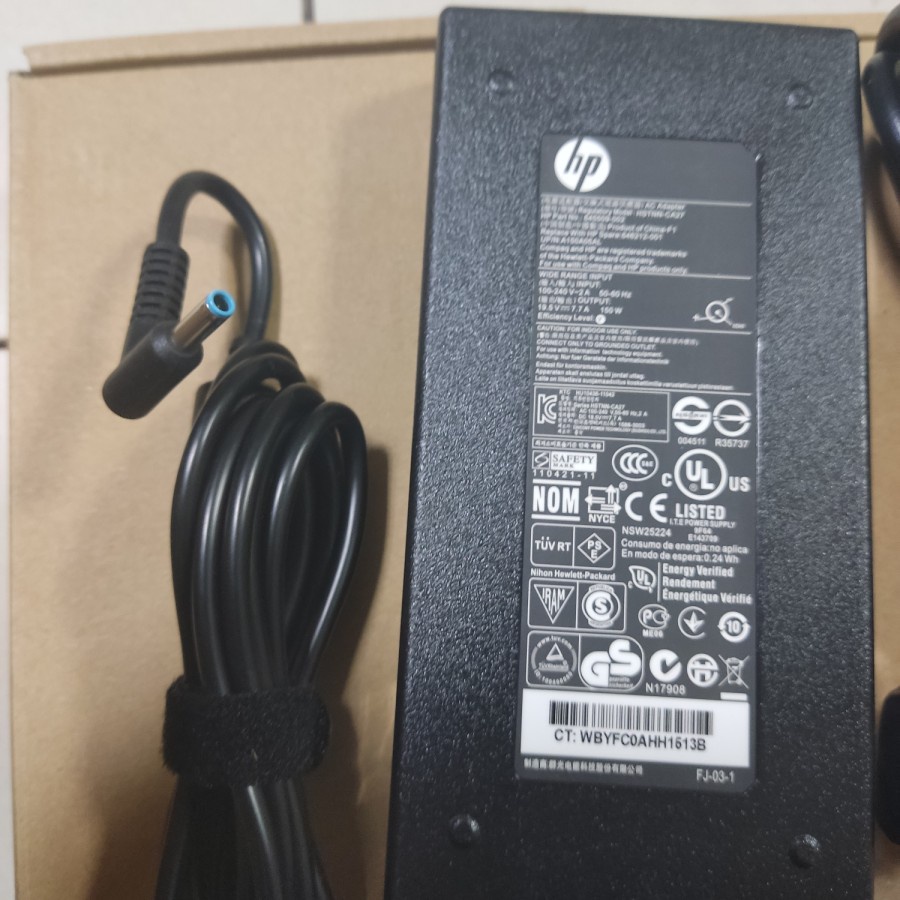 Adaptor Adapter Charger HP Pavilion Gaming 15 17 19.5V 7.7A 150Watt