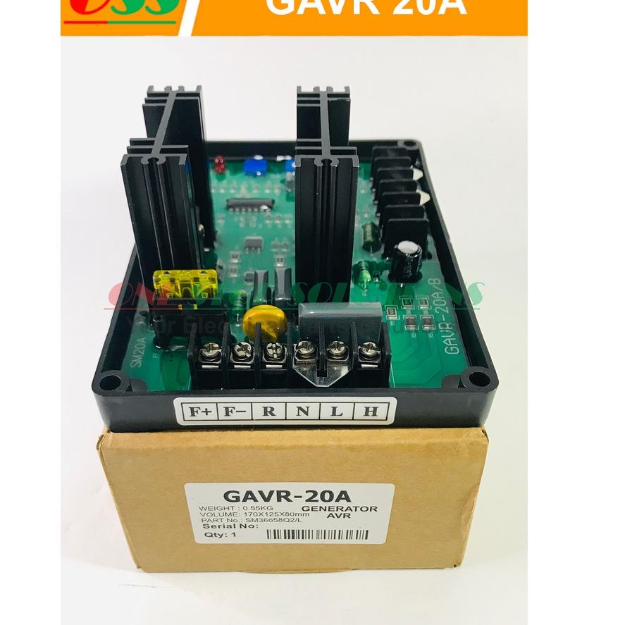 Telah Hadir.. AVR GENSET GAVR 20A / AVR GENERATOR 20A