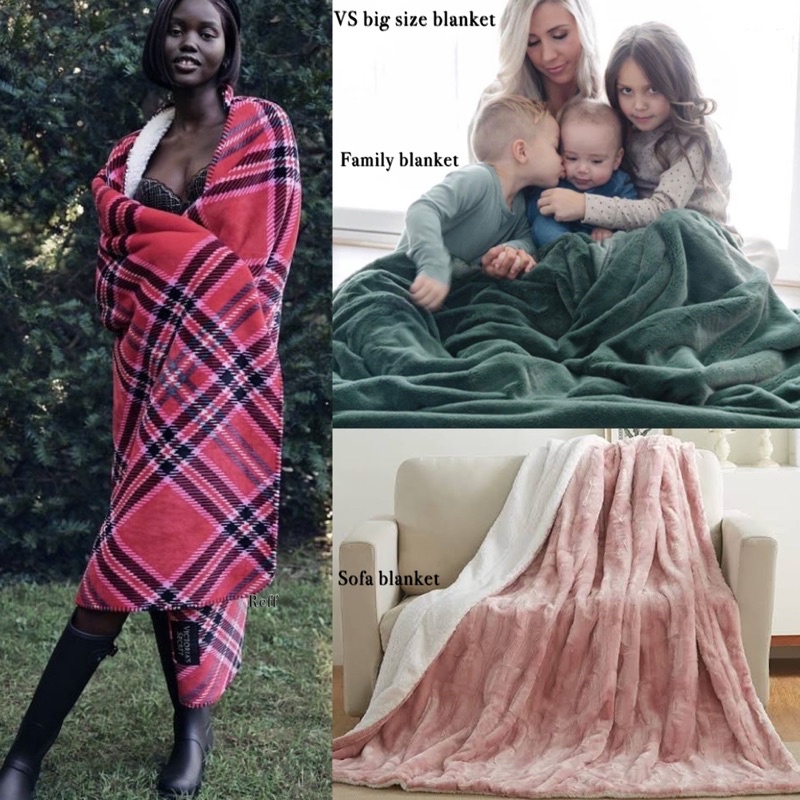 Vs** Sherpa blanket