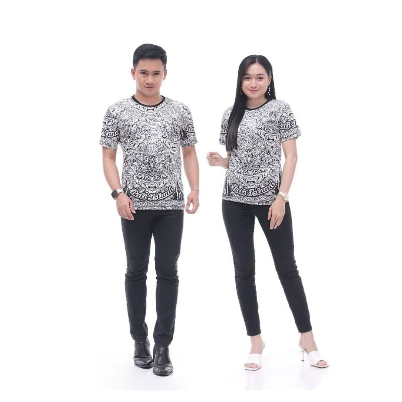 Baju Barong Bali M L XL Dewasa Pria Dan Wanita Bahan Kaos Barong Bali