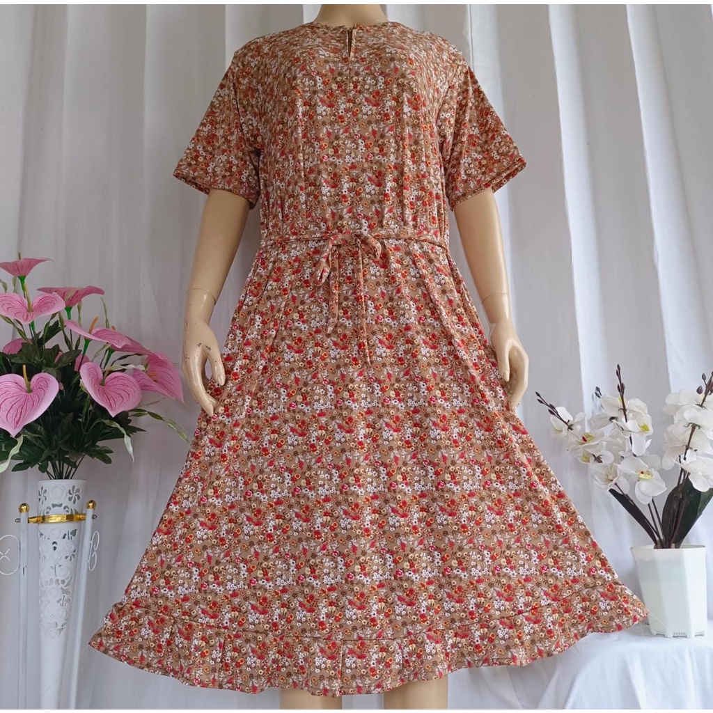 DASTER JERSEY JUMBO SUPER LEMBUT & ADEM PREMIUM MOTIF BUNGA MAWAR CALEM TERBARU/DASTER JERSEY SUPER 