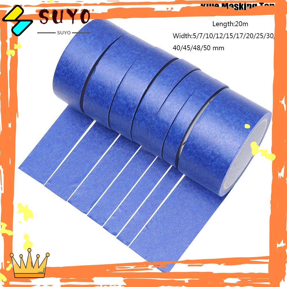 Suyo Masking Tape NEW Writable Painting Kertas Kuas Cat Didedikasikan DIY Craft Stiker Mobil