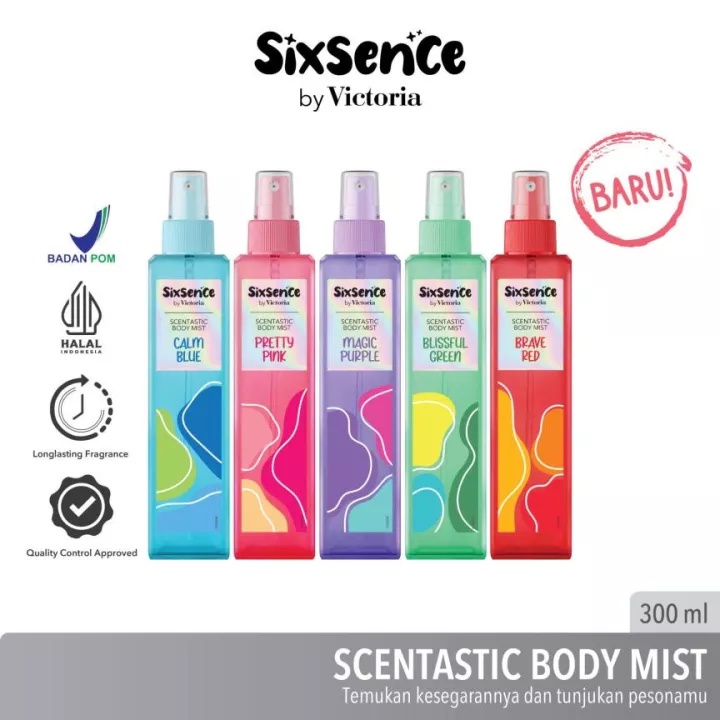 SIXSENCE BY VICTORIA SCENTASTIC BODY MIST 100ML