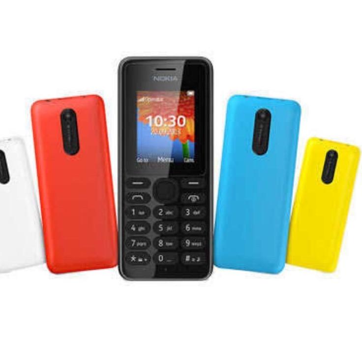⚡GROSIR⚡ HANDPHONE Jadul Nokia 108 HANDPHONE murah new kamera mobile Phone 2 SIM  NOKIA 108 murah