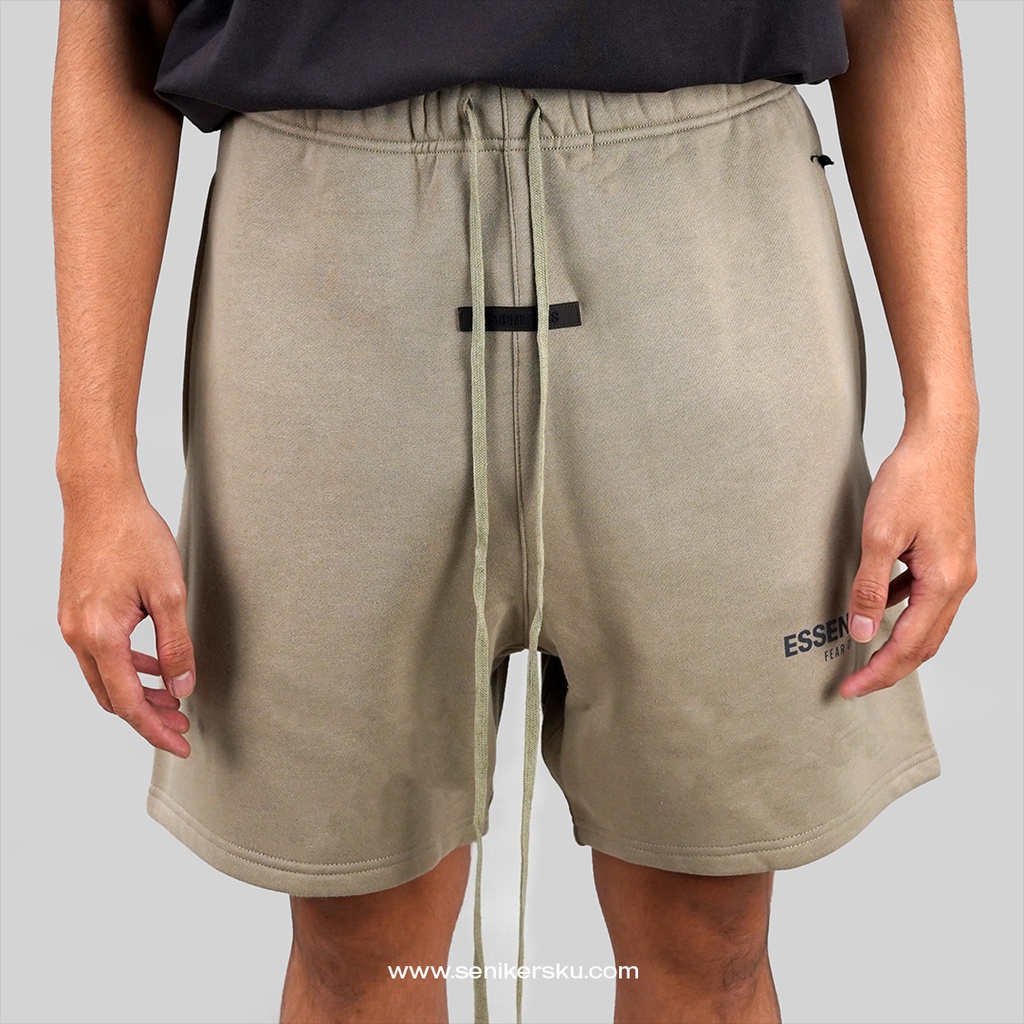 Essentials FOG Sweat Shorts Olive