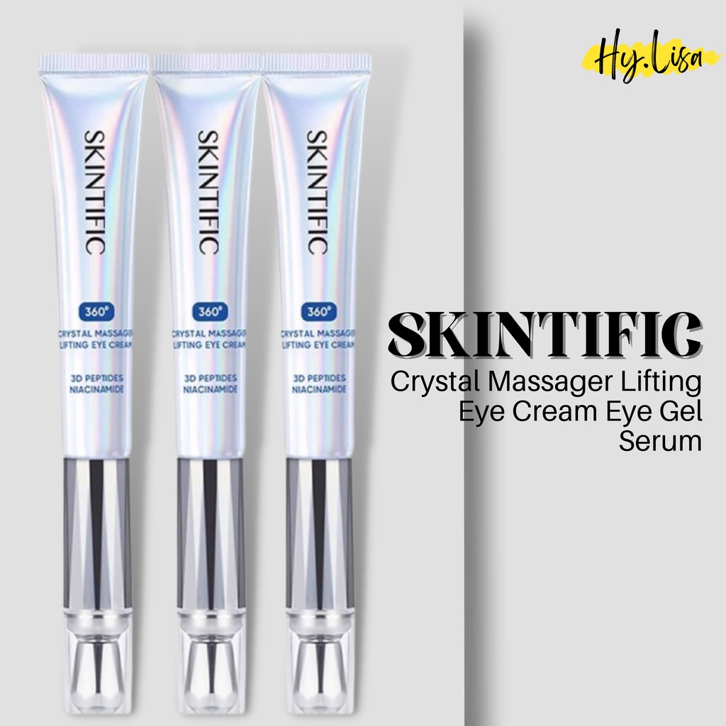 Jual SKINTIFIC 360 Crystal Massager Lifting Eye Cream Eye Gel Serum