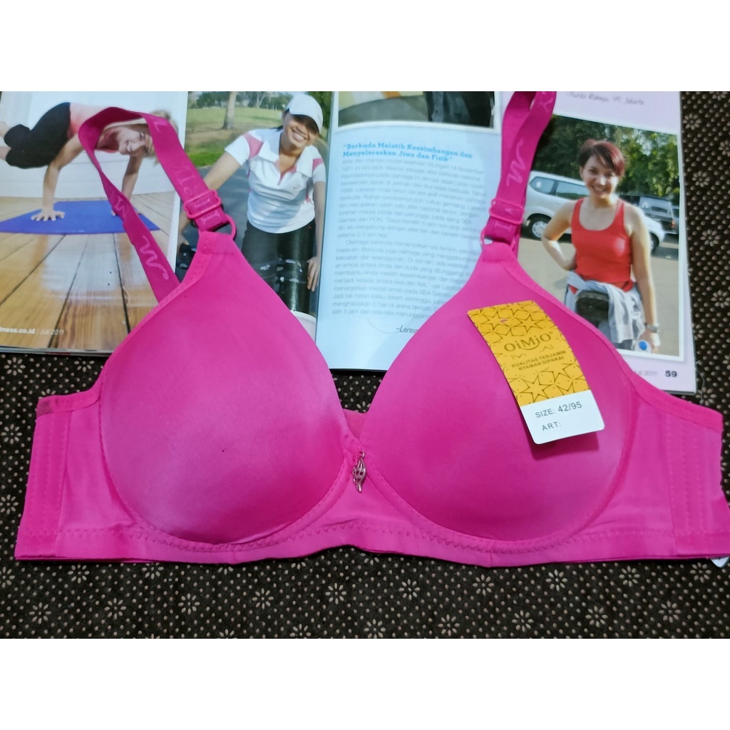 BRA/ BH WANITA BW-2021 ADA KAWAT, BUSA TIPIS SIZE 34-40