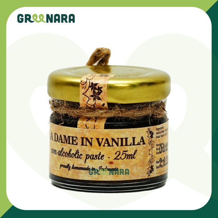 

La Dame in Vanilla Paste 25ml - Pasta Vanila Halal MUI