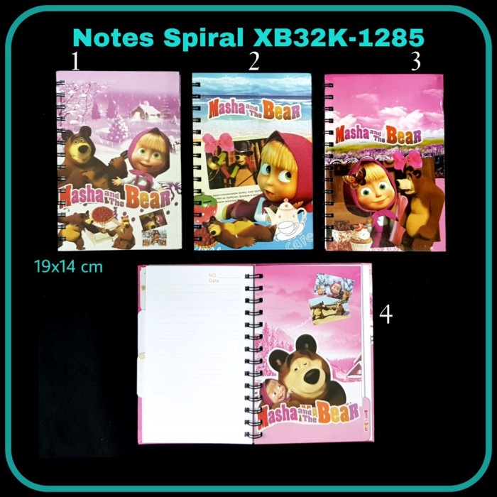 

PRO Buku Notes Spiral +Index 32K/Buku Catatan/Memo/Notebook - 1285 masha