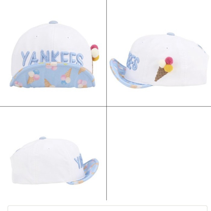 Terbaru Mlb Kids Baby Cap Ice Cream Yankees