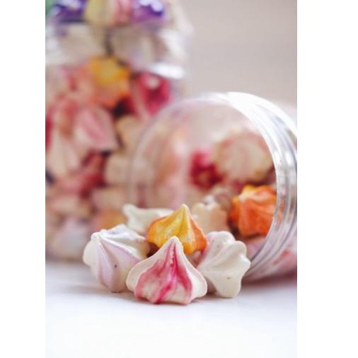 

リ Meringue Cookies Kue Busa Prancis Toples Kecil さ