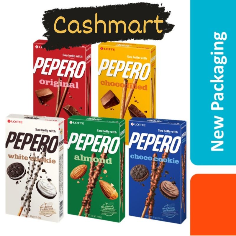 Jual Lotte Pepero Biscuit Stick Bersalut Peppero Chocolate Snack Korea ...