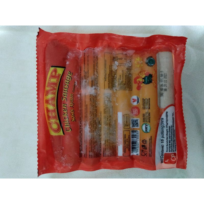 

CHAMP SOSIS CHICKEN 375Gr