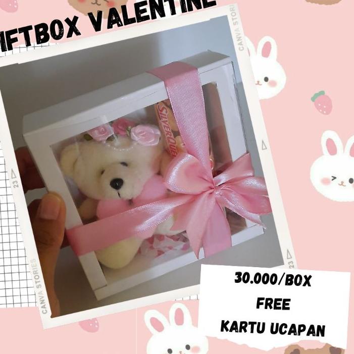 

COD✔️Gift Box Mini / Kado Boneka Mini / Gift Box valentine|SQ3