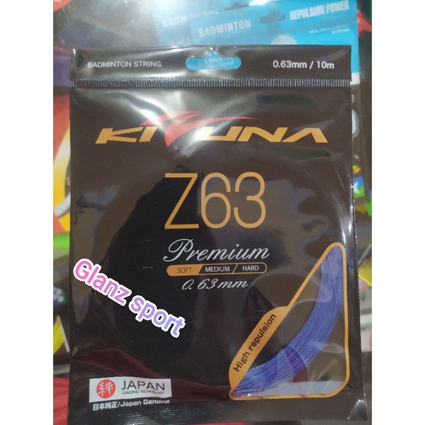 SENAR BADMINTON KIZUNA Z 63  Z58 Z 58 ORIGINAL KIZUNA Z63