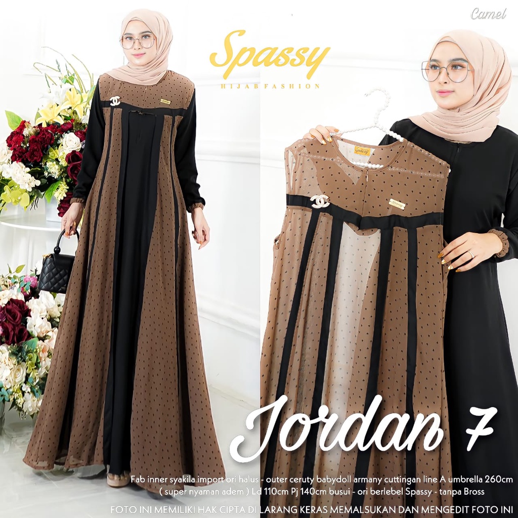 JORDAN 7 DRESS ORI BY SPASSY