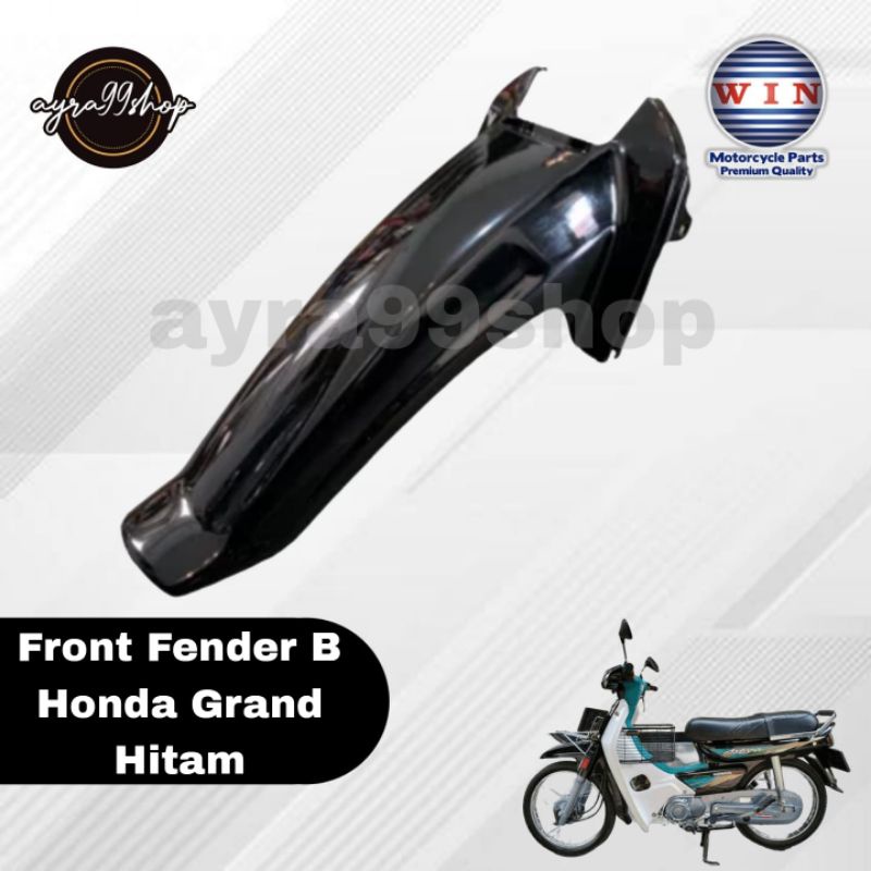 Spakbor Slebor Front Fender Depan Honda Grand B Hitam Merk Win