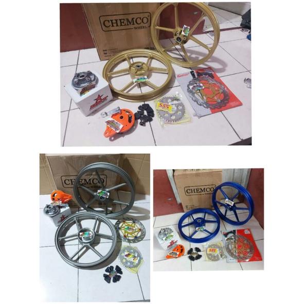 VELG BRT CHEMCO 160/185-17 PNP NINJA,RX KING,VIXION,GL,TIGER,CB,VERSA,THUNDER,DLL