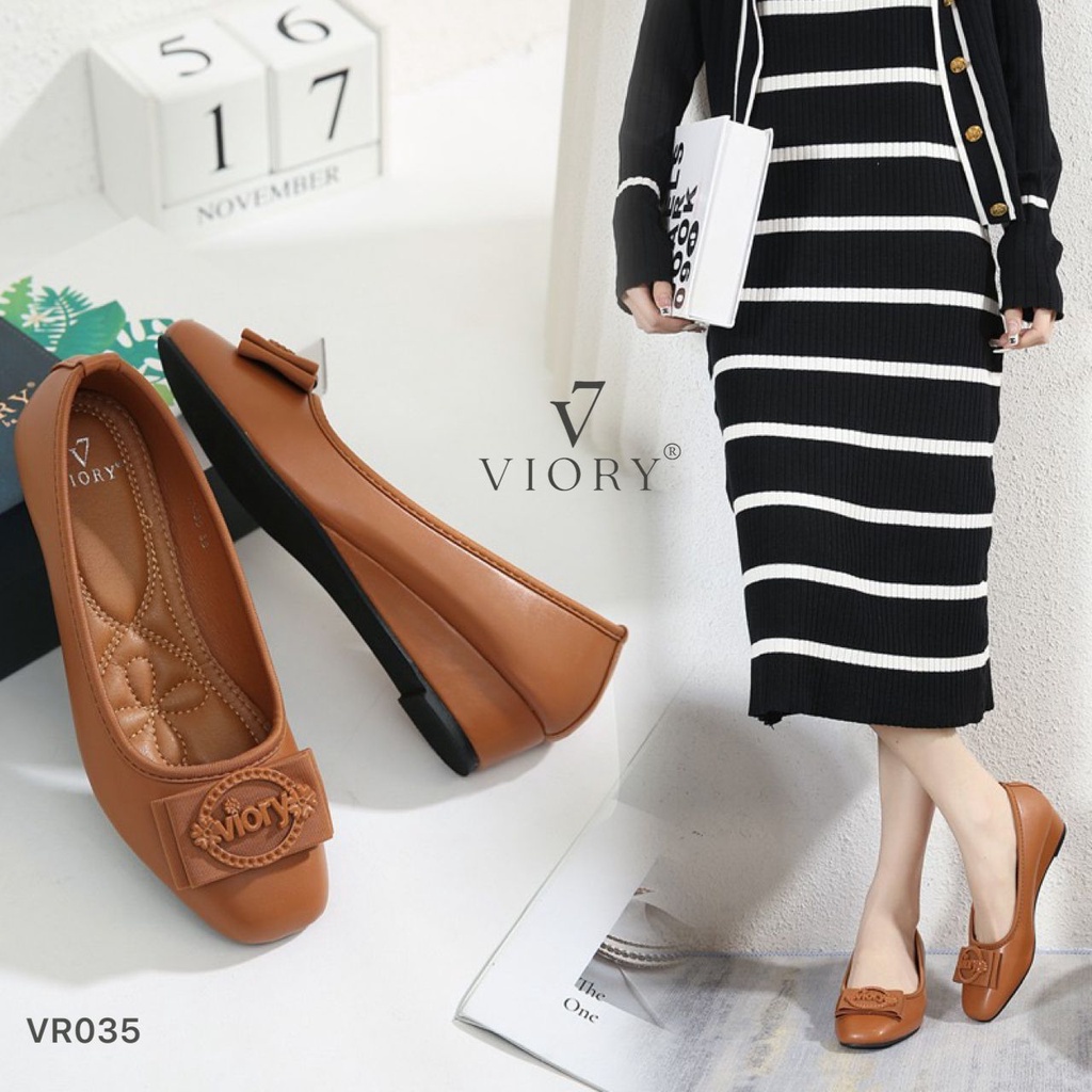 VIORY Sepatu Wedges Shoes #VR035 ORIGINAL