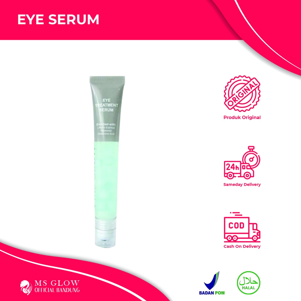 Eye Serum MS Glow / Penghilang Mata Panda Berkualitas Termurah By Msglowofficialbandung