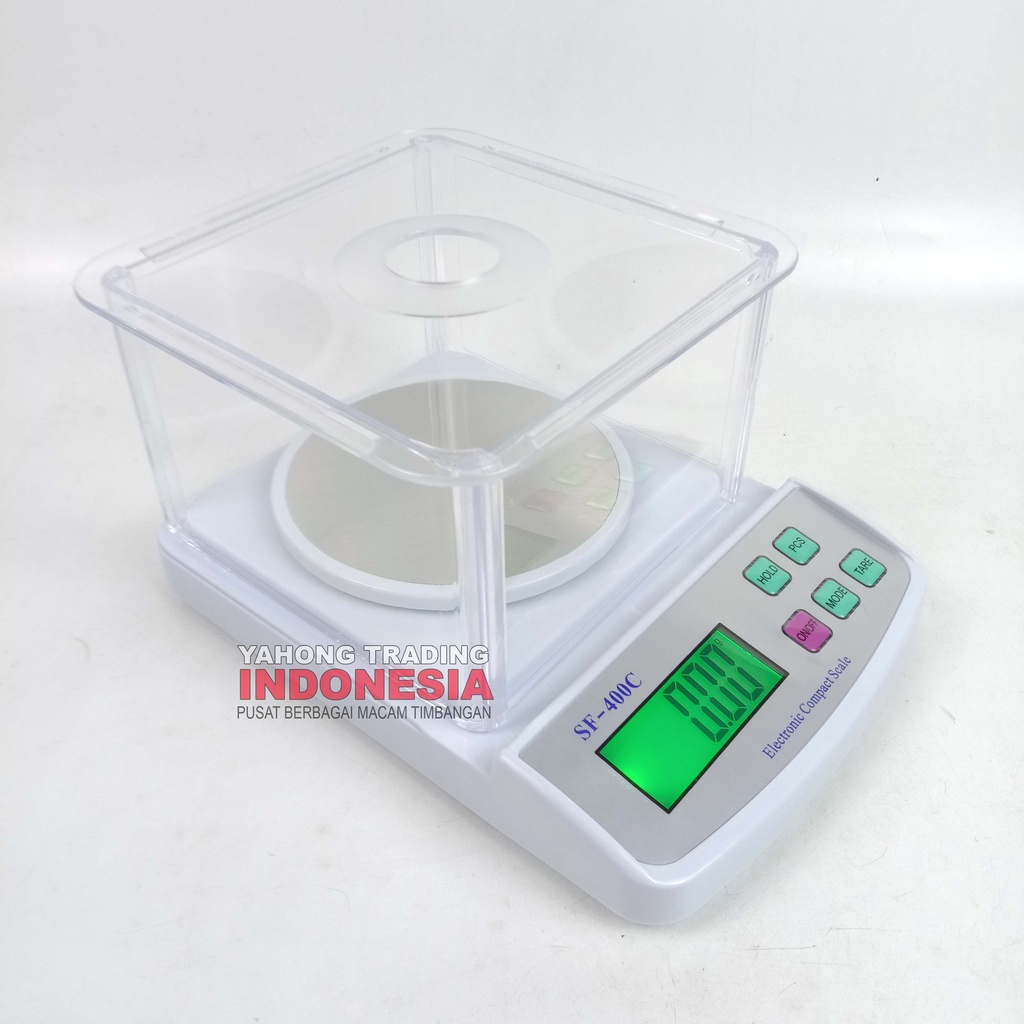 Timbangan Digital SF400C 600g 0.01g Timbangan Dapur Bubuk Obat Emas