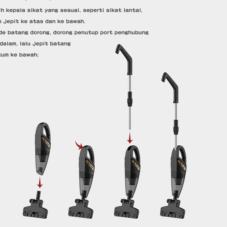 Han River HRXCQ01 Vacuum Cleaner Portable 5 in 1