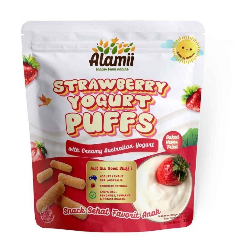 

DAPATKAN SEGERA Alamii Strawberry Yogurt Puffs 25gr T5D''