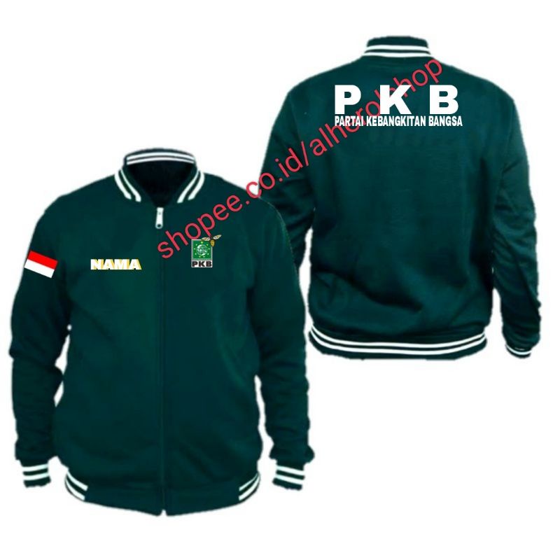 jaket PKB jaket bomber PKB jaket partai PKB jaket bomber partai PKB jaket partai kebangkitan bangsa 