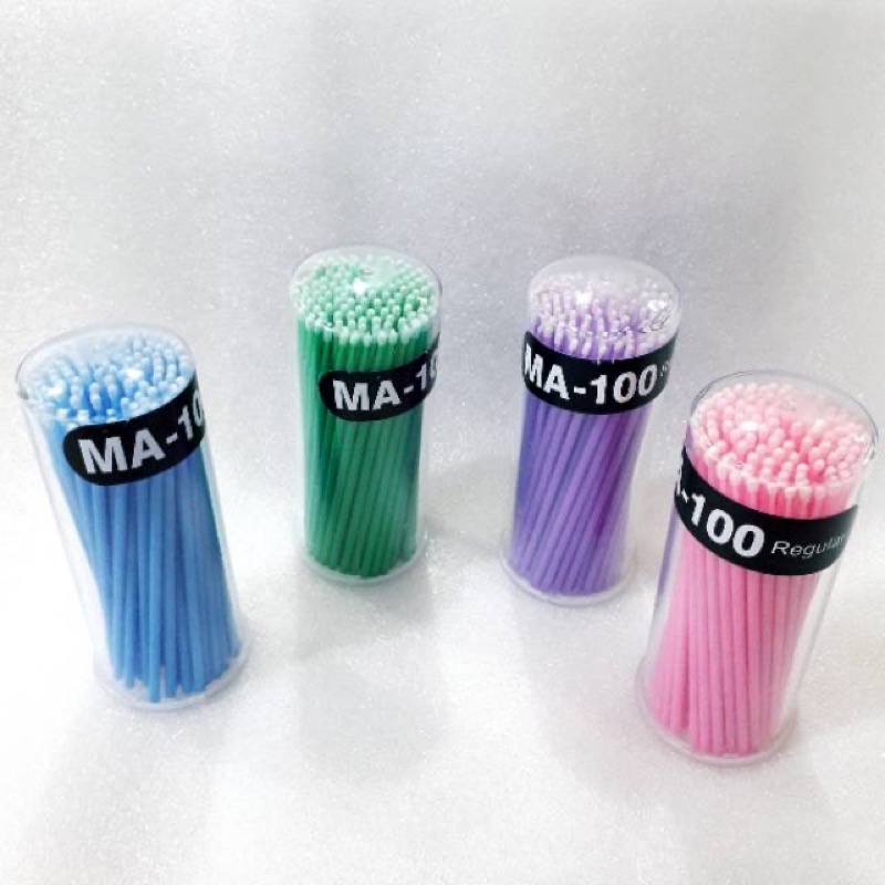 Microbrush for eyelash extension bulu mata 100pcs tanam bulu mata sambung bulu mata TERMURAH