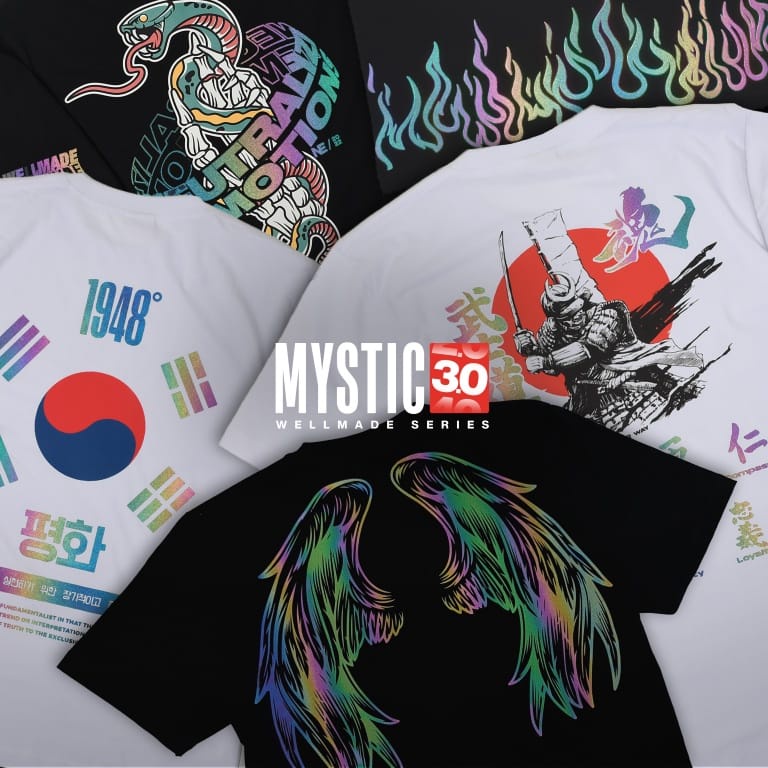 Baju Kaos Sablon Menyala Nyala Idup Hidup Dalam Gelap Reflective Custome Tangan Pendek Pria Wanita H