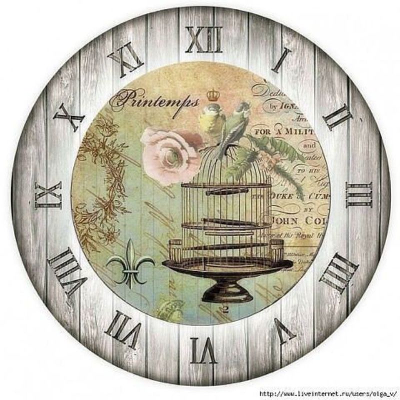 jam dinding custom diameter besar 30cm