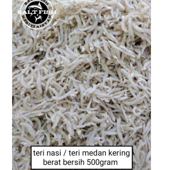 

Terlaku... teri nasi kering/ teri medan kering100% halal =500gram