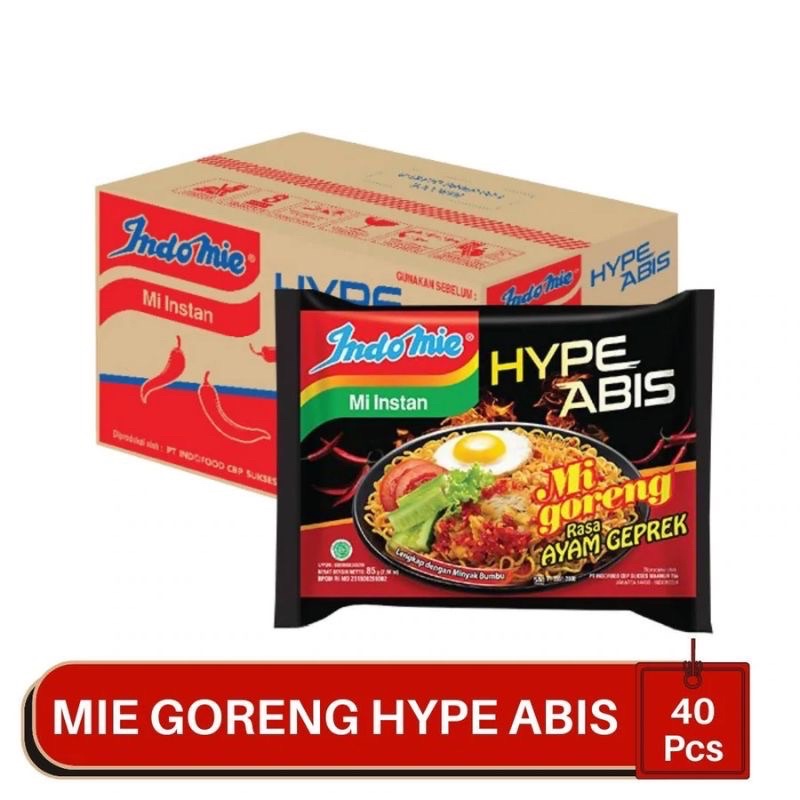 

INDOMIE GORENG AYAM GEPREK KARTON ISI 40 @ 84g