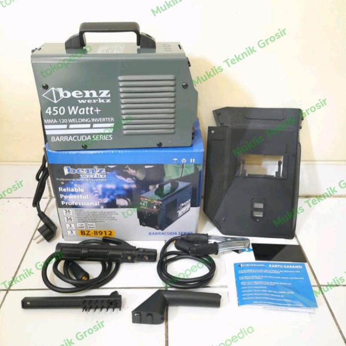 Termurah Mesin Las Listrik Benz Barracuda 450Watt Travo Las Mma-120A