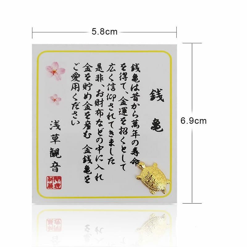 Miniatur Kura Kura pembawa Keberuntungan Fengshui, Japan Lucky Turtle