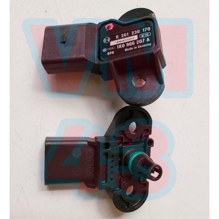 Jual Sensor Intake Manifold MAP Pressure Sensor VW Golf Tiguan Touran 1.4 TSI 1K0 906 207 A