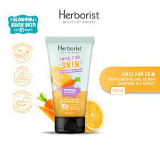 (Paket Hemat Dapat 3) Body Serum Herborist Juice For Skin 180ml/Paket Hemat (Body Serum,Exfoliating,Face Scrub)/Herborist Exfoliating Gel Scrub 150ml/Herborist Juice For Skin Face Scrub 60ml