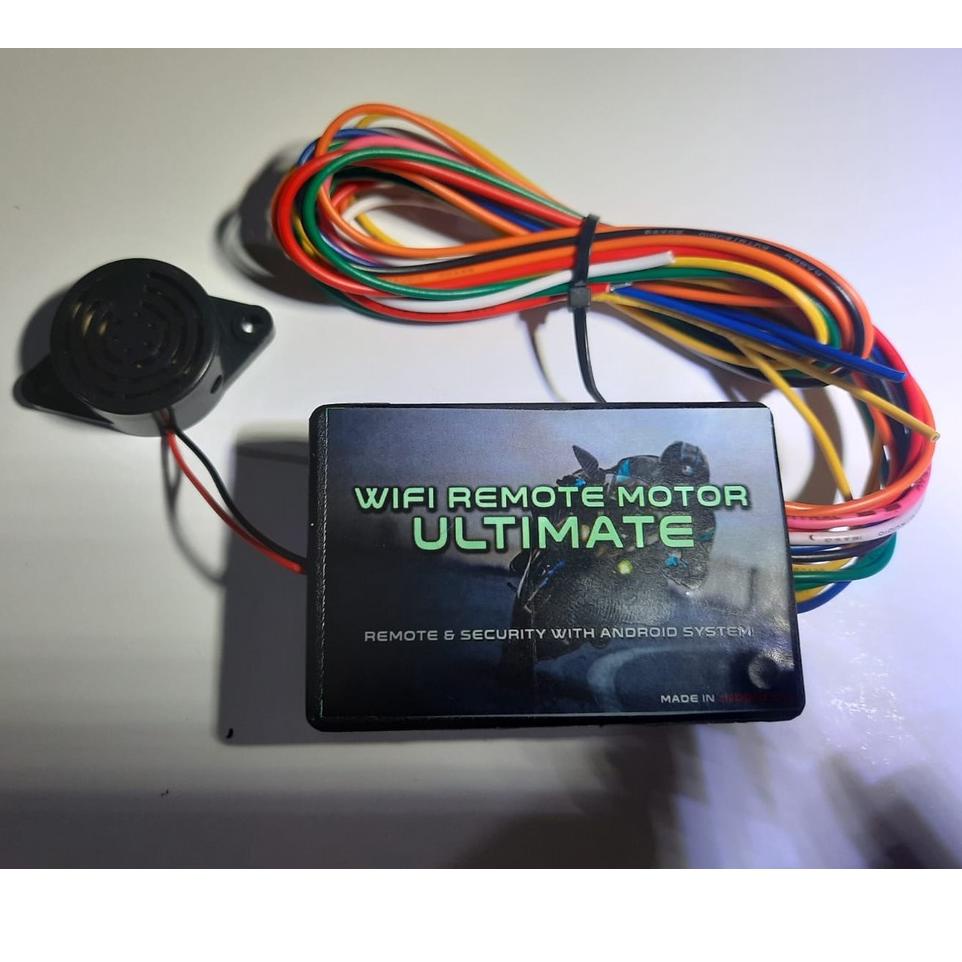 Paling Disukai.. Wifi Remote Motor  Android  Alarm (keyless motor android) FEATURE TERLENGKAP 