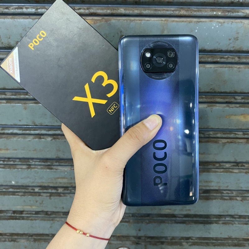 Poco X3 Nfc 8/128gb second bekas pakai normal Fullset Original Resmi