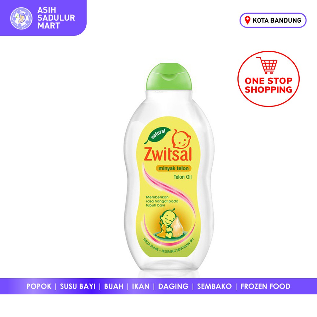 Zwitsal Minyak Telon Plus 100ml Natural 3+1 Action Bayi Baby